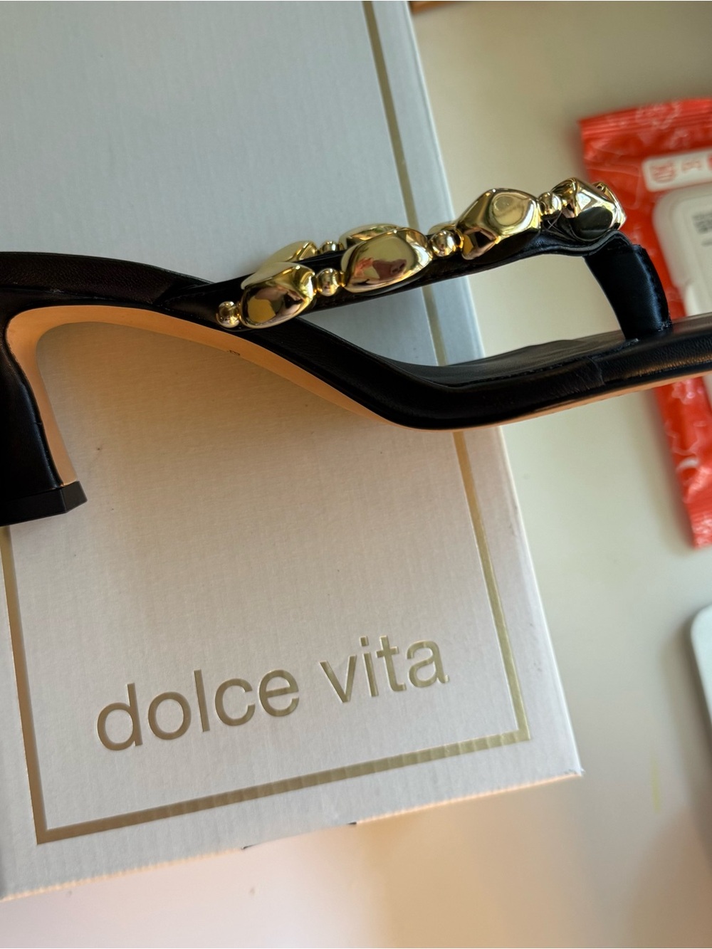 Dolce Vita Daksie Embellished Kitten
Heel Sandals - Picture 9 of 16